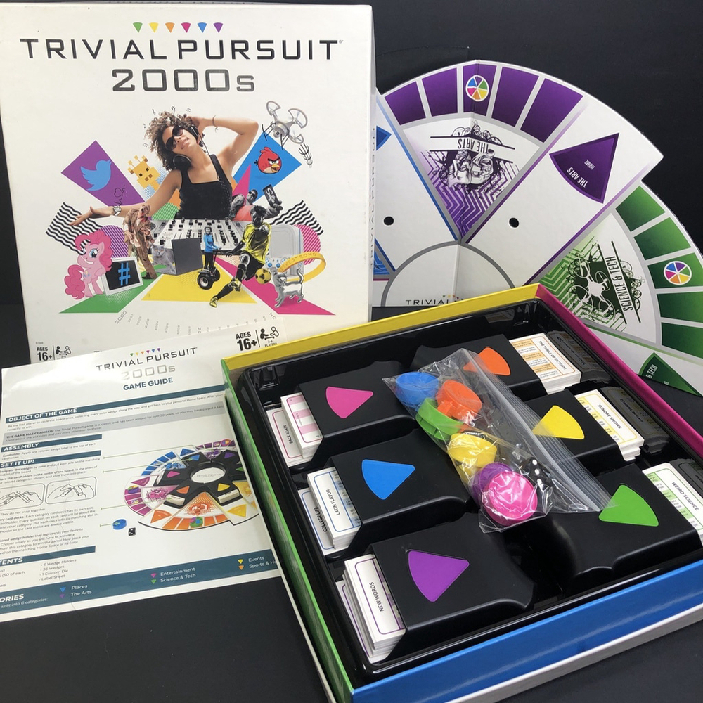 Hasbro Trivial Pursuit 2000’s The Best Trivia COMPLETE 2000 To Today 2015 USA